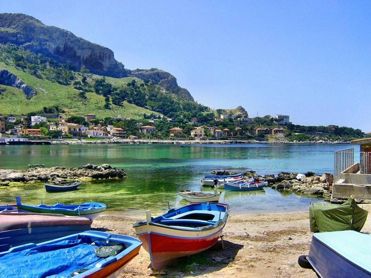 - Palermo - Sferracavallo Sul Mare ภายนอก รูปภาพ
